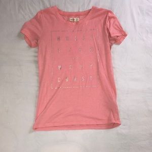 Hollister pink t-shirt